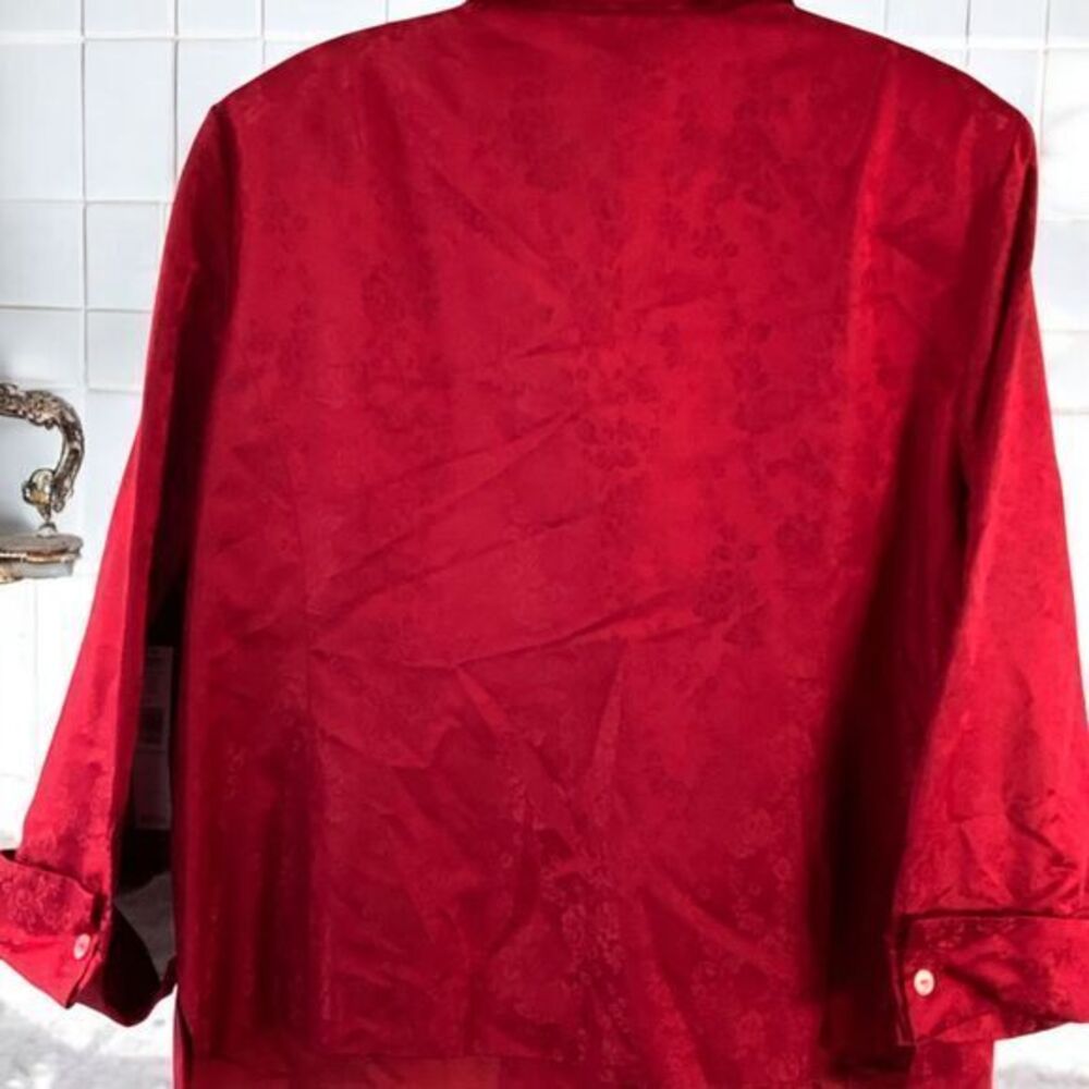 Kate Hill Red Blouse - Picture 4 of 9